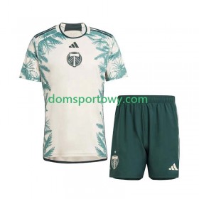 Koszulka Portland Timbers Dziecięcy Wyjazdowe Koszulki Piłkarskie 2024 Krótki Rękaw